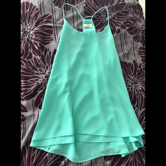 Tobi Tops - NWOT: teal top; never worn